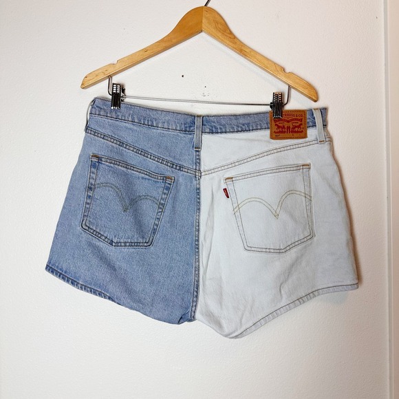 Levi's 501 Origin of Two Minds Original Stretch Shorts sz W34 - Picture 8 of 13